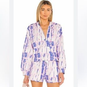 Olivia Rubin Lulu Hoodie in Tie Dye Revolve XL‎